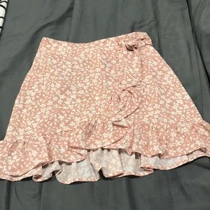 Light pink skirt